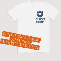Cadet In Training - Baby Gift Set - Baby Bodysuit Gift Set