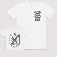 Pit Crew Trainee - Baby Gift Set - Baby Bodysuit Gift Set