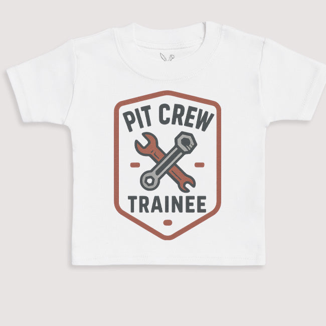 Pit Crew Trainee - Baby Gift Set - Baby Bodysuit Gift Set