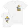 Foreman JR - Baby Gift Set - Baby Bodysuit Gift Set