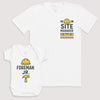Foreman JR - Baby Gift Set - Baby Bodysuit Gift Set