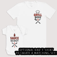Sauce Scout - Baby Gift Set - Baby Bodysuit Gift Set