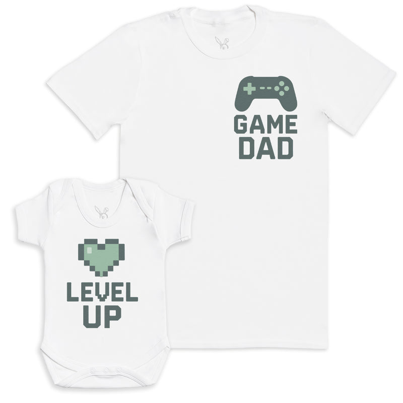 Level Up - Baby Gift Set - Baby Bodysuit Gift Set