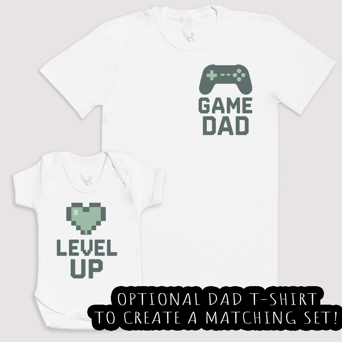 Level Up - Baby Gift Set - Baby Bodysuit Gift Set