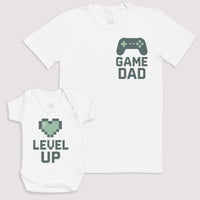 Level Up - Baby Gift Set - Baby Bodysuit Gift Set
