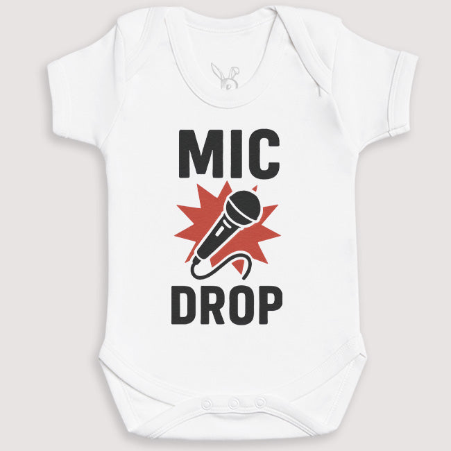 Mic Drop - Baby Gift Set - Baby Bodysuit Gift Set