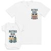 Retro Kid - Baby Gift Set - Baby Bodysuit Gift Set