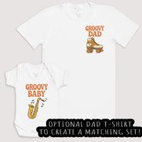 Groovy Baby - Baby Gift Set - Baby Bodysuit Gift Set