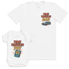 Time Traveler Tot - Baby Gift Set - Baby Bodysuit Gift Set