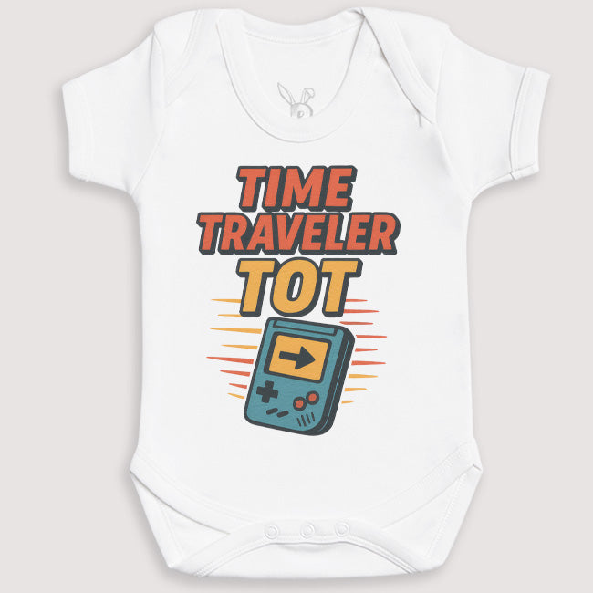 Time Traveler Tot - Baby Gift Set - Baby Bodysuit Gift Set