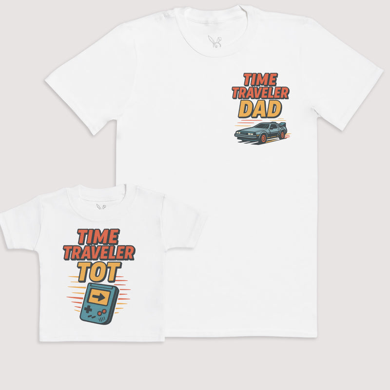 Time Traveler Tot - Baby Gift Set - Baby Bodysuit Gift Set