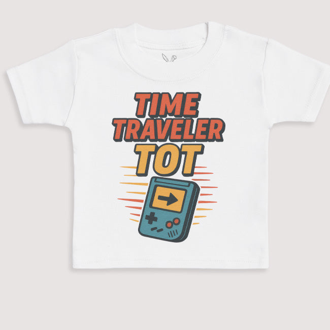 Time Traveler Tot - Baby Gift Set - Baby Bodysuit Gift Set