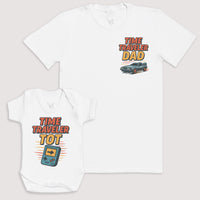 Time Traveler Tot - Baby Gift Set - Baby Bodysuit Gift Set