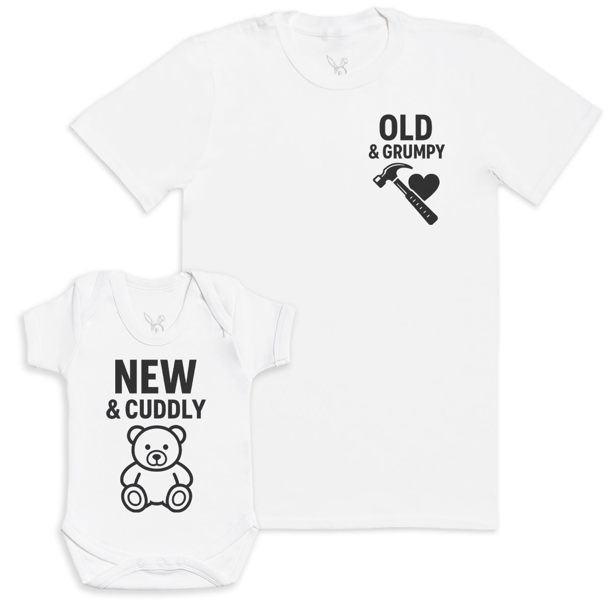 New And Cuddly - Baby Gift Set - Baby Bodysuit Gift Set