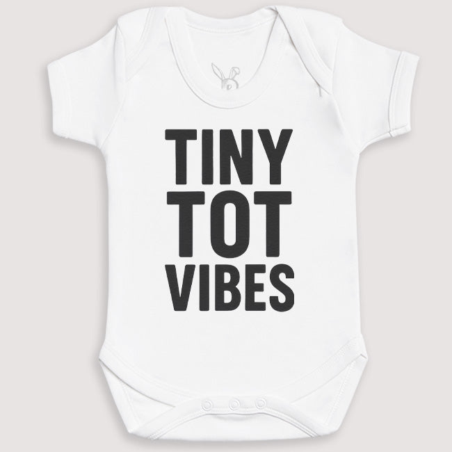 Tiny Tot Vibes - Baby Gift Set - Baby Bodysuit Gift Set