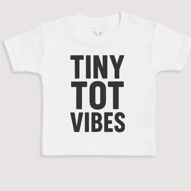 Tiny Tot Vibes - Baby Gift Set - Baby Bodysuit Gift Set
