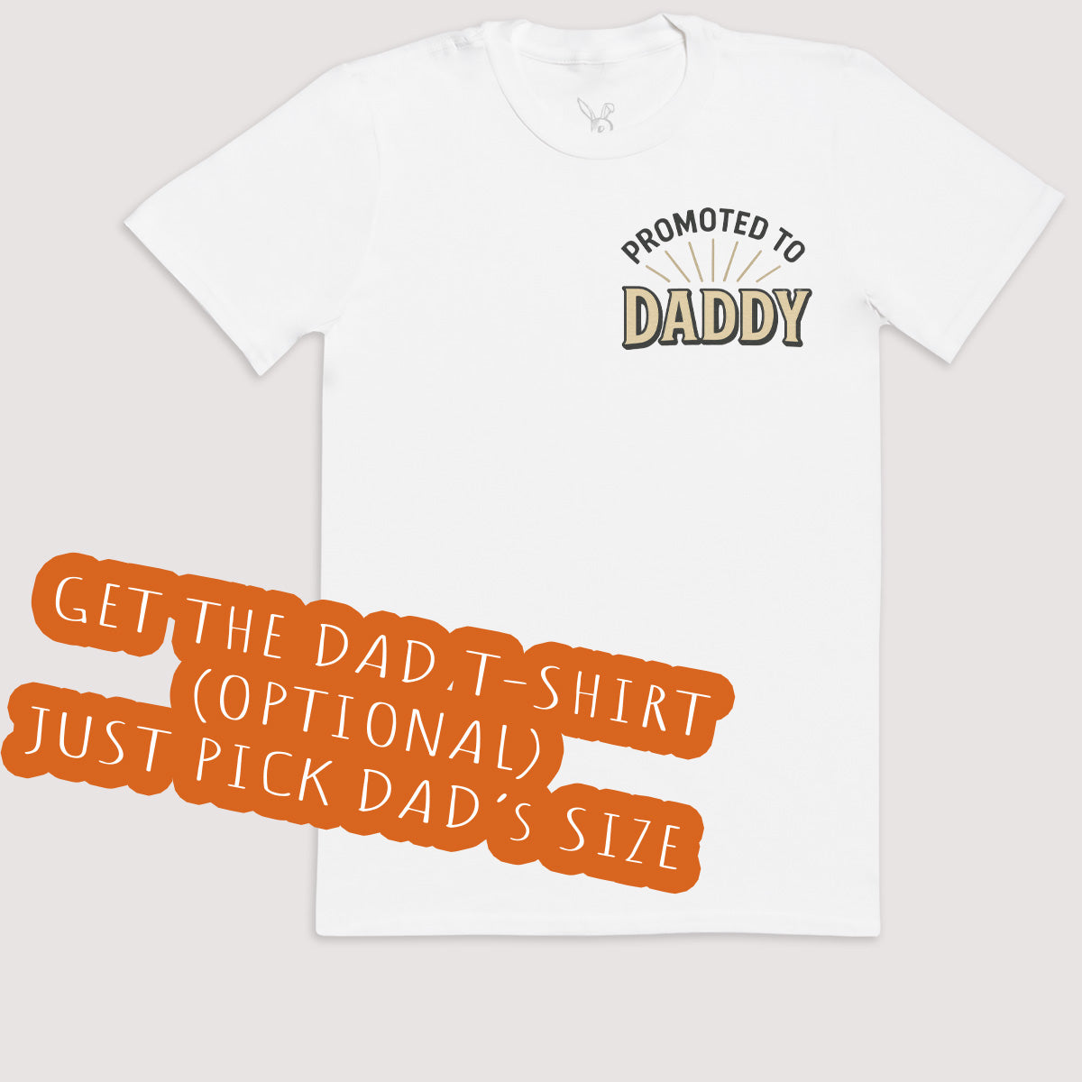 Promoted To Baby - Baby Gift Set - Baby Bodysuit Gift Set