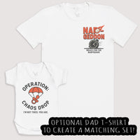 Operation Chaos Drop - Baby Gift Set - Baby Bodysuit Gift Set