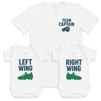 Left Wing Right Wing - Baby Gift Set - Baby Bodysuit Gift Set