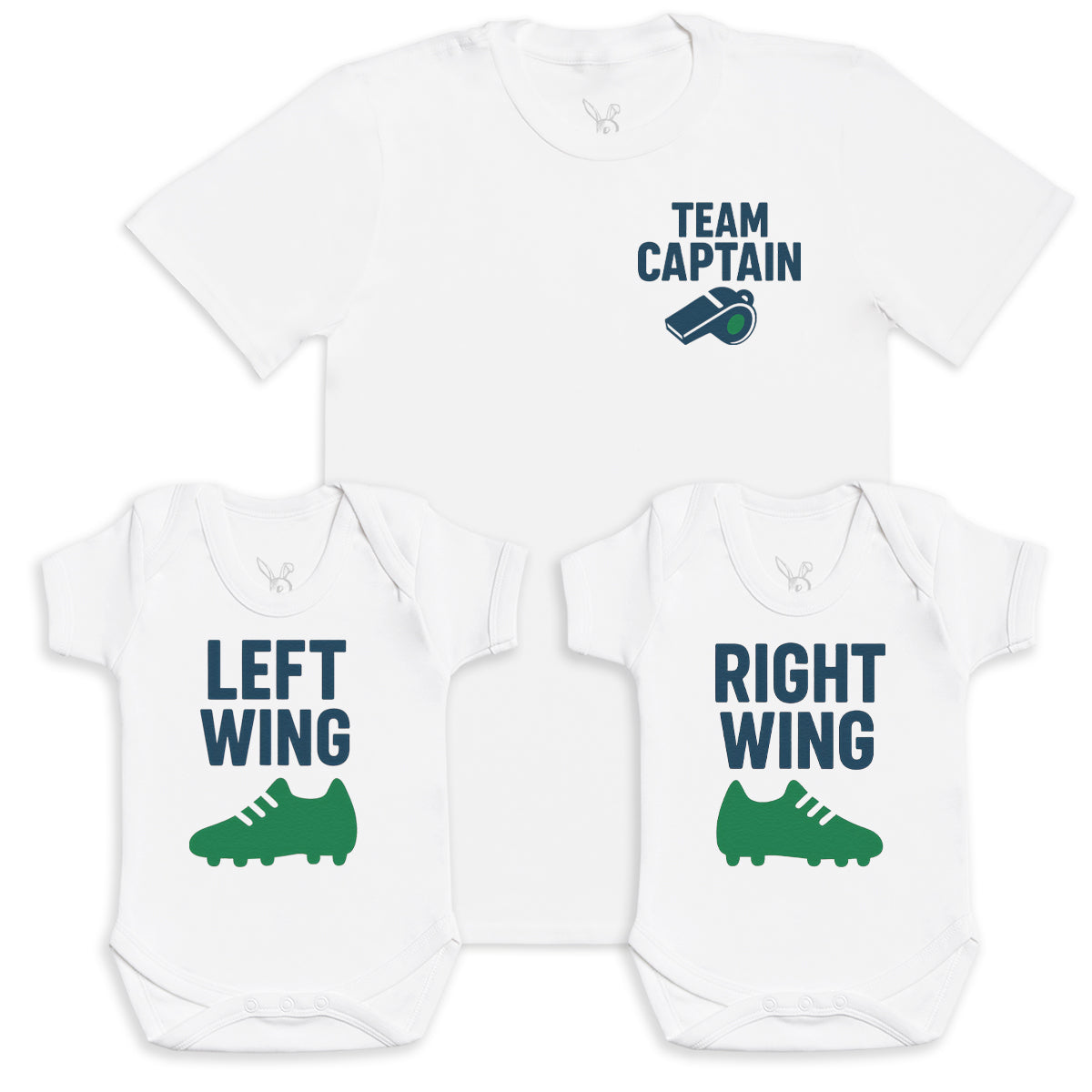 Left Wing Right Wing - Baby Gift Set - Baby Bodysuit Gift Set