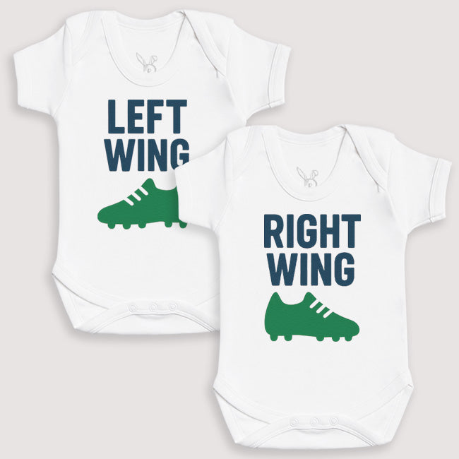 Left Wing Right Wing - Baby Gift Set - Baby Bodysuit Gift Set