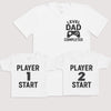 Player 1 Player 2 Start - Baby Gift Set - Baby Bodysuit Gift Set