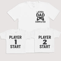 Player 1 Player 2 Start - Baby Gift Set - Baby Bodysuit Gift Set