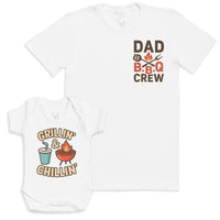 Grillin' Chillin' - Baby Gift Set - Baby Bodysuit Gift Set