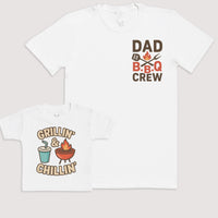 Grillin' Chillin' - Baby Gift Set - Baby Bodysuit Gift Set