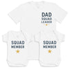 Squad Members - Baby Gift Set - Baby Bodysuit Gift Set