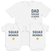 Squad Members - Baby Gift Set - Baby Bodysuit Gift Set