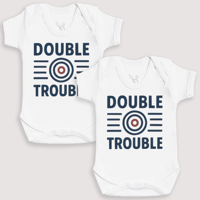 Double Trouble - Baby Gift Set - Baby Bodysuit Gift Set
