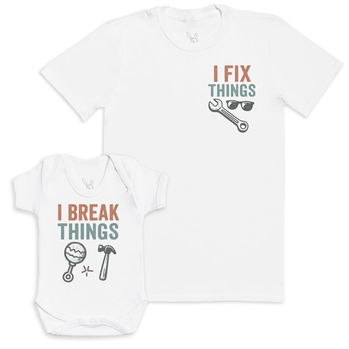 I Break Things - Baby Gift Set - Baby Bodysuit Gift Set