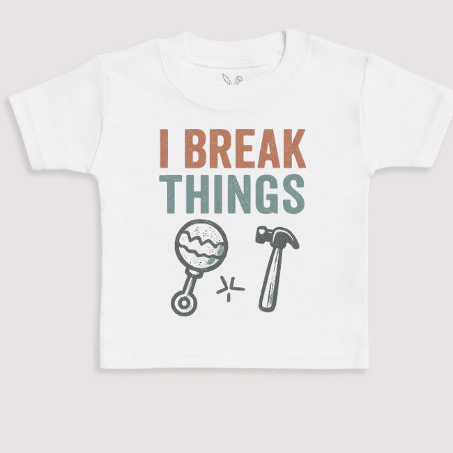 I Break Things - Baby Gift Set - Baby Bodysuit Gift Set