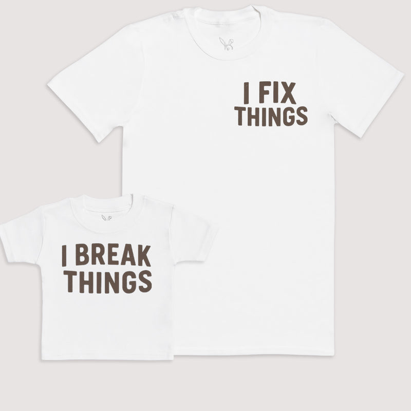 I Break Things - Baby Gift Set - Baby Bodysuit Gift Set