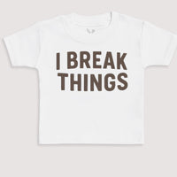 I Break Things - Baby Gift Set - Baby Bodysuit Gift Set