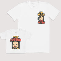 The Legend - Baby Gift Set - Baby Bodysuit Gift Set