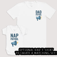 Nap Patrol - Baby Gift Set - Baby Bodysuit Gift Set