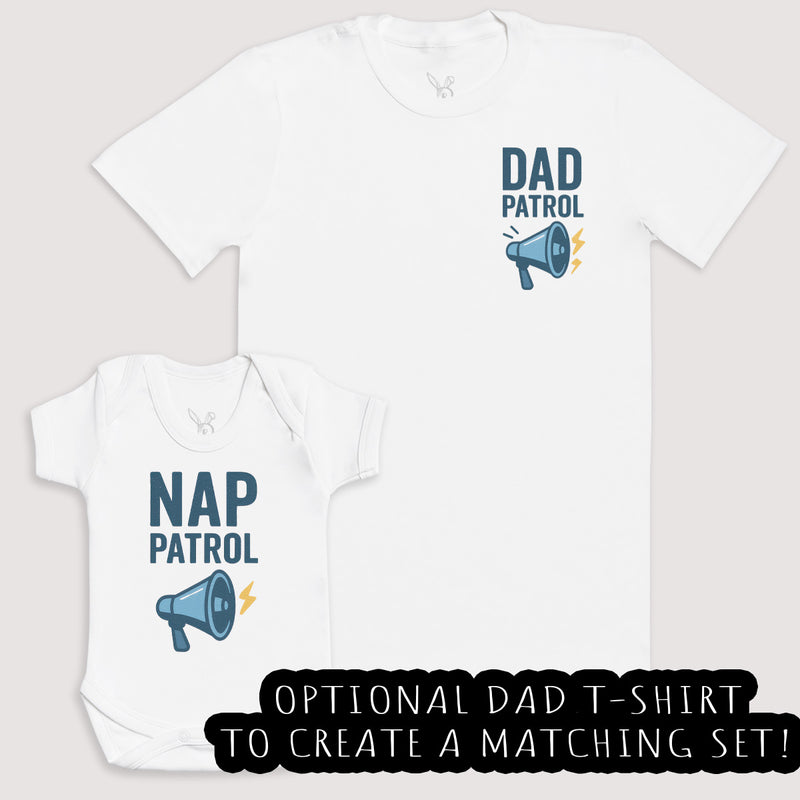 Nap Patrol - Baby Gift Set - Baby Bodysuit Gift Set