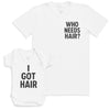 I Got Hair - Baby Gift Set - Baby Bodysuit Gift Set