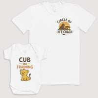 Cub In Training - Baby Gift Set - Baby Bodysuit Gift Set