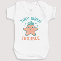 Tiny Siren Trouble - Baby Gift Set - Baby Bodysuit Gift Set
