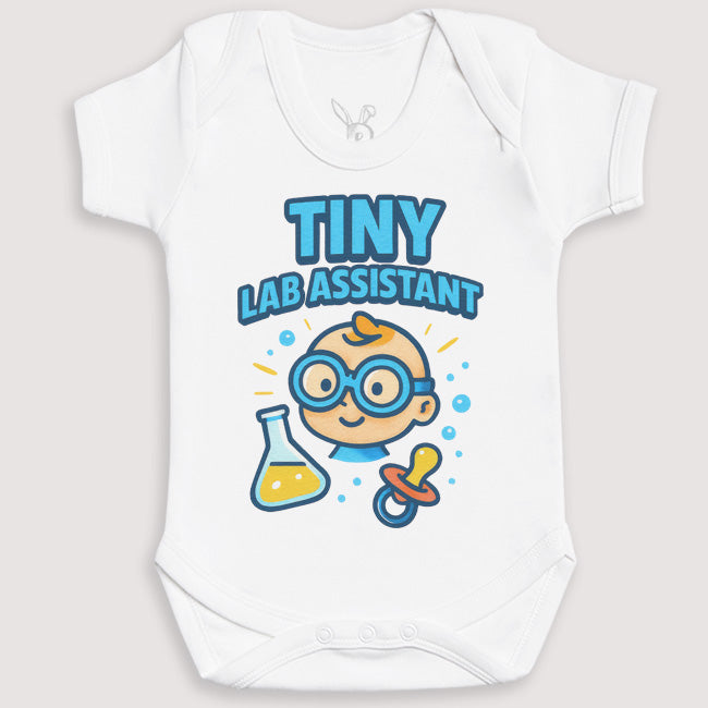 Tiny Lab Assistant - Baby Gift Set - Baby Bodysuit Gift Set