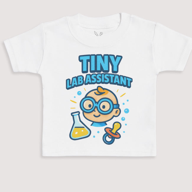 Tiny Lab Assistant - Baby Gift Set - Baby Bodysuit Gift Set