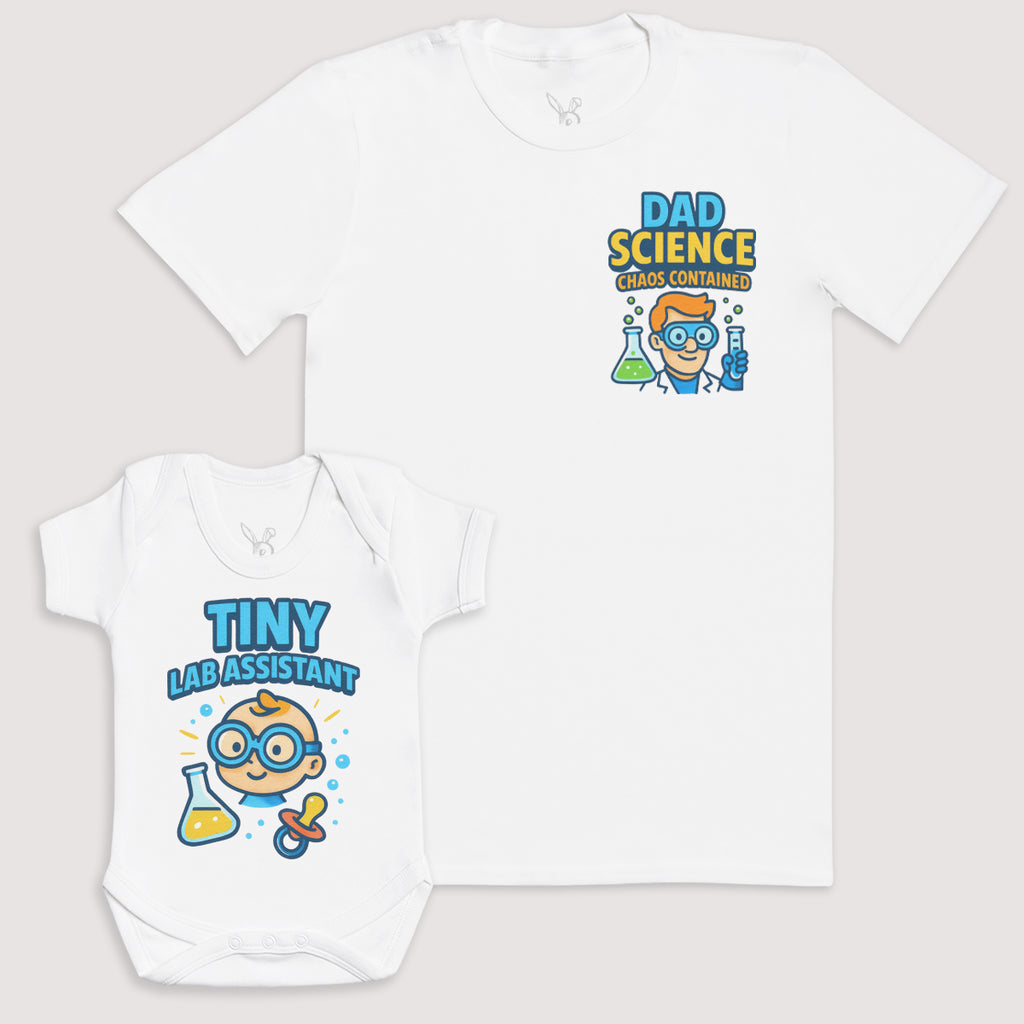 Tiny Lab Assistant Baby Bodysuit for Baby | The Gift Project