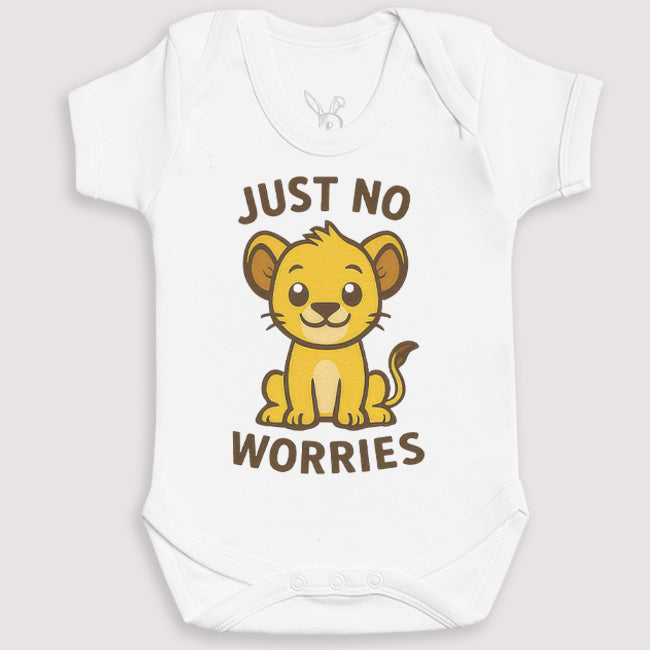 Just No Worries - Baby Gift Set - Baby Bodysuit Gift Set