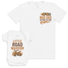 Little Road Warrior - Baby Gift Set - Baby Bodysuit Gift Set