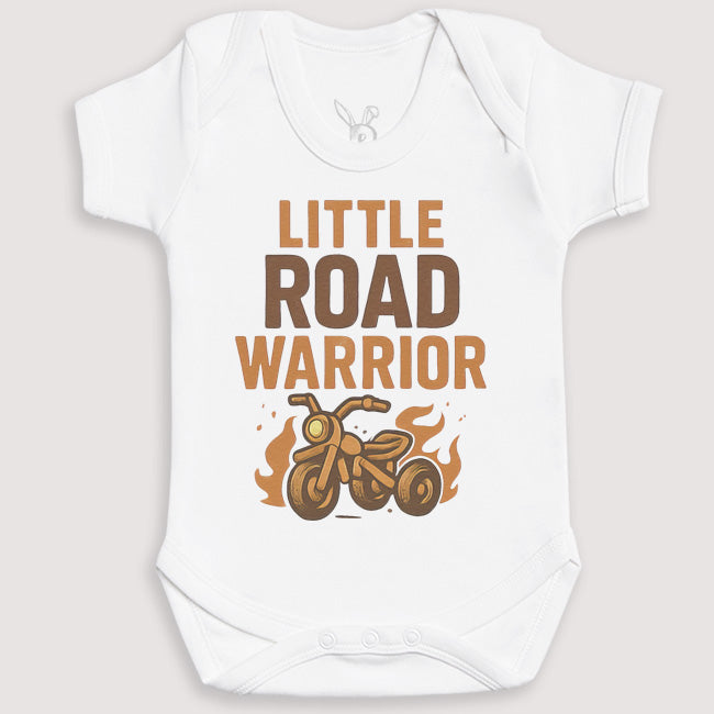 Little Road Warrior - Baby Gift Set - Baby Bodysuit Gift Set