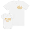Mischief Managed Mini - Baby Gift Set - Baby Bodysuit Gift Set
