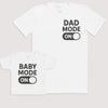 Baby Mode On - Baby Gift Set - Baby Bodysuit Gift Set